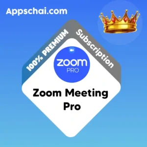 Zoom Meeting Pro Subscription Logo – Apps Chai