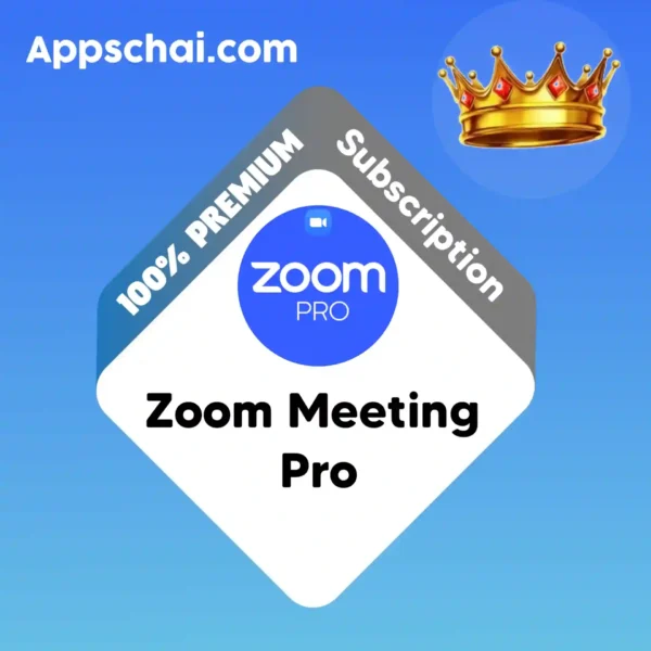Zoom Meeting Pro Subscription Logo – Apps Chai